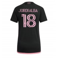 Inter Miami Jordi Alba #18 Vonkajší Ženy futbalový dres 2024-25 Krátky Rukáv